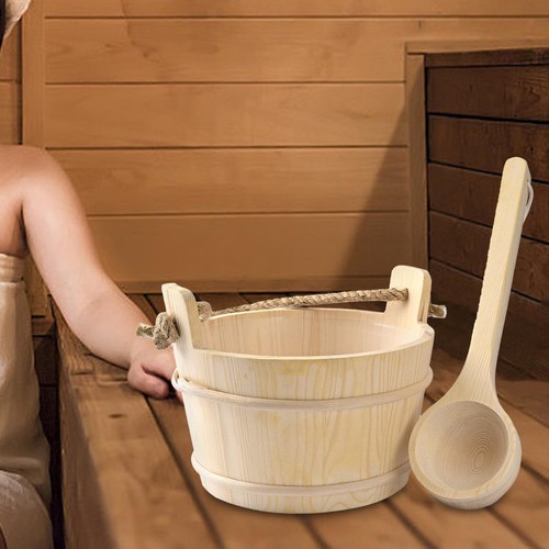 Wooden sauna barrel and - sauna,