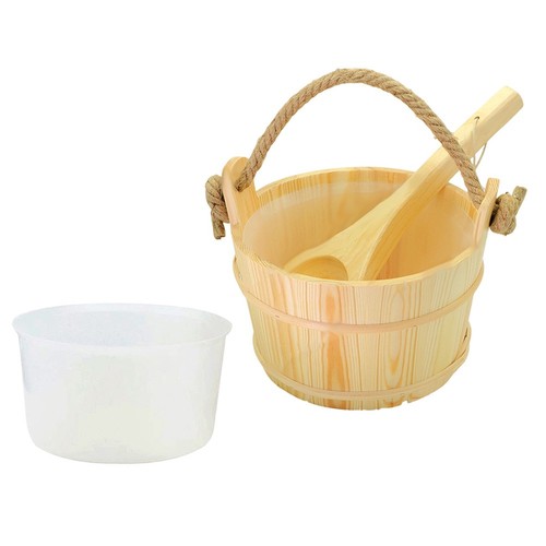 Sauna bucket and ladle set - sauna,