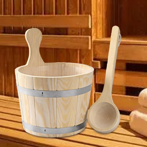 Sauna bucket and ladle set - sauna,