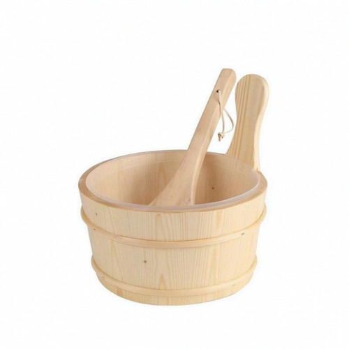 Sauna vessel and - vessel, set