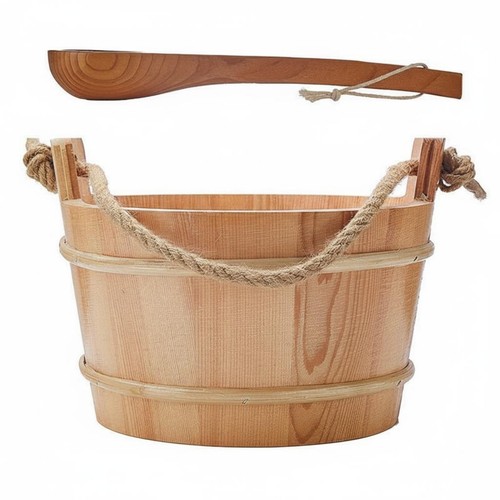 Wood sauna pail - 4l,