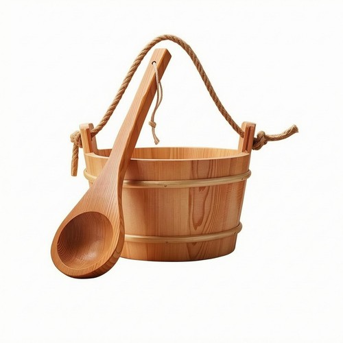 Red cedar sauna - red,