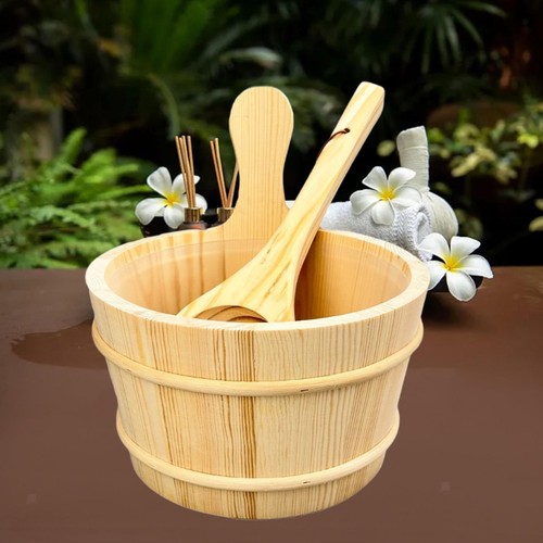 Sauna bucket and ladle tub - sauna,