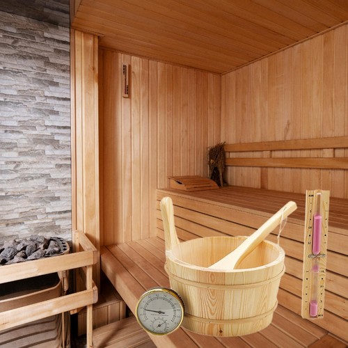 Wooden sauna bucket and - sauna,