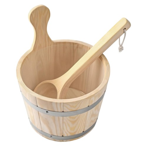 Sauna bucket and ladle set - sauna,
