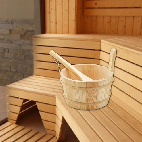 Sauna bucket and ladle water - sauna,