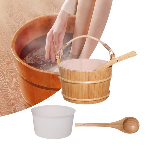 Wooden sauna bucket - bucket, with
