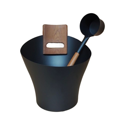 Sturdy aluminum sauna - sauna, bucket