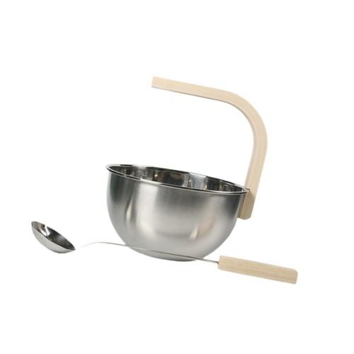 Sauna bucket with ladle - 4l,