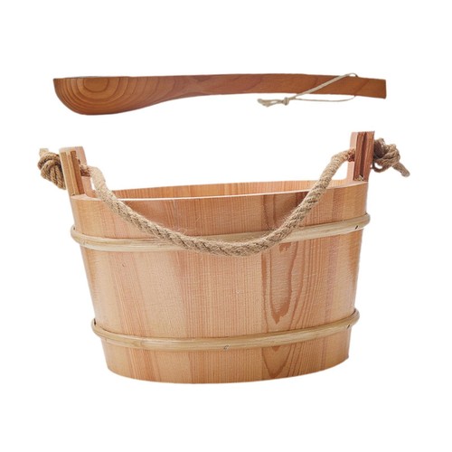 Sauna bucket and ladle - bucket, 4