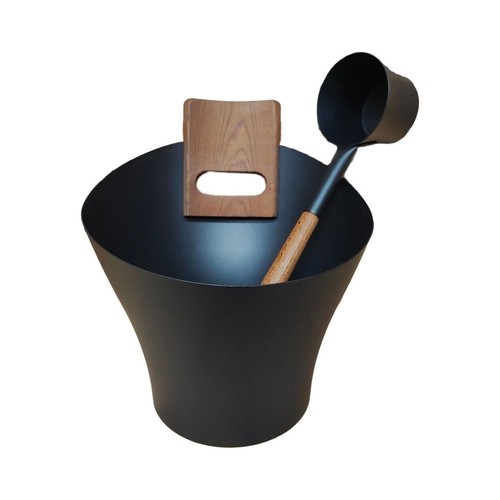 Sturdy aluminum sauna - aluminum, bucket