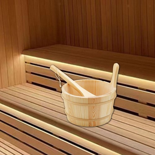 Sauna bucket and ladle - sauna,