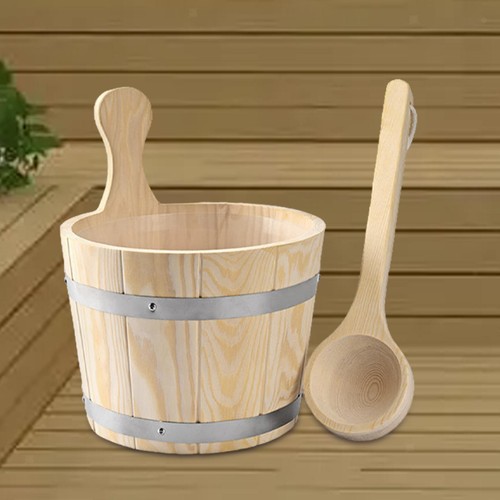 Sauna bucket and ladle - sauna,
