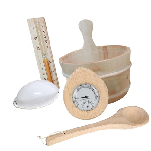 Sauna wooden bucket - wooden, and